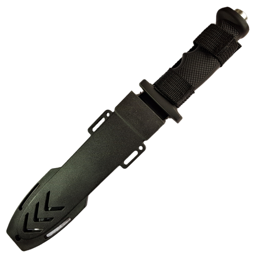 มีดพก มีดใบตาย Columbia 1218A ขนาดยาว 12.6 นิ้ว (32 ซม.) พร้อมปลอกมีดพลาสติก ABS สำหรับเก็บมีด