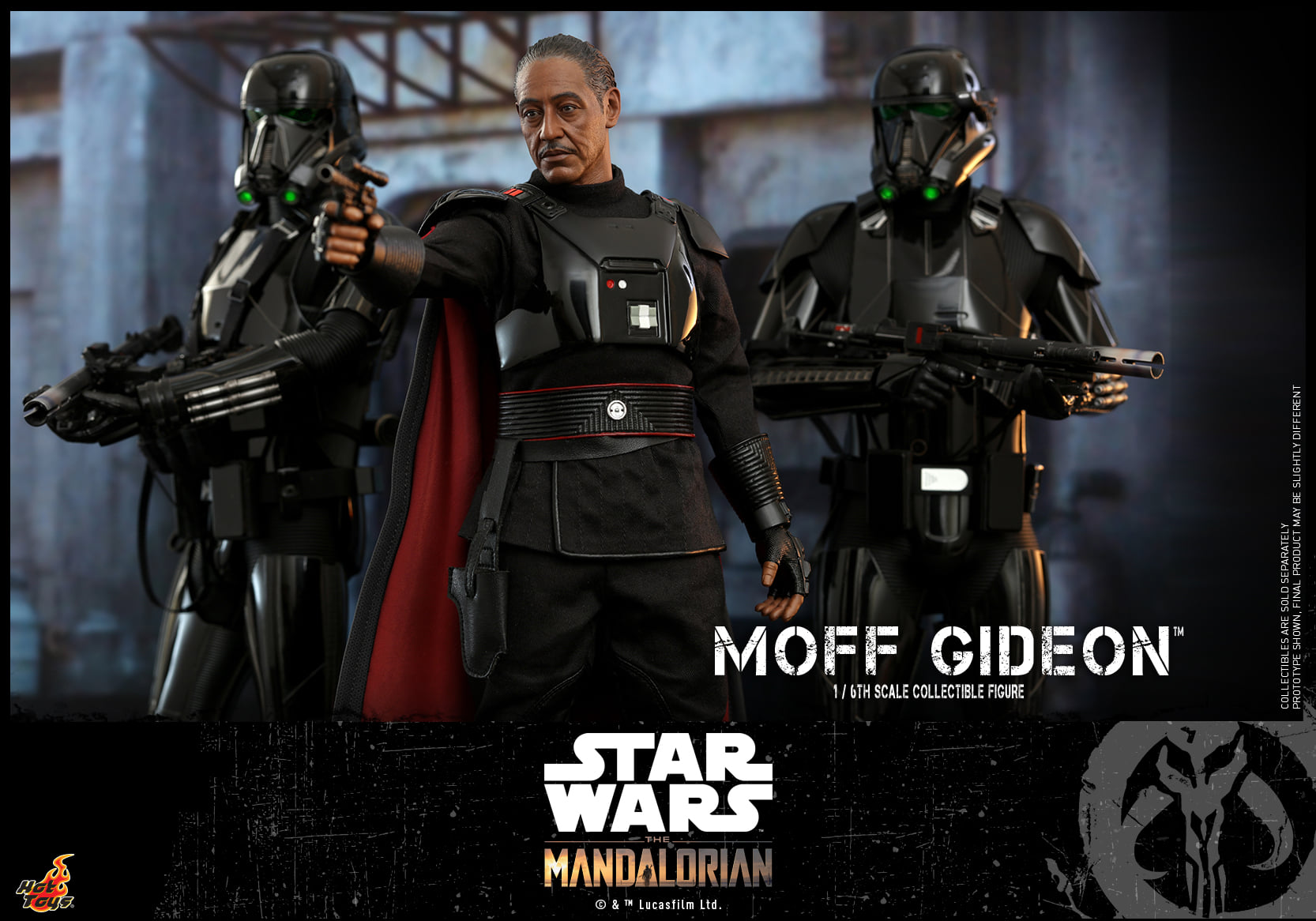 Hot Toys TMS029 1/6 Star Wars: The Mandalorian - Moff Gideon™