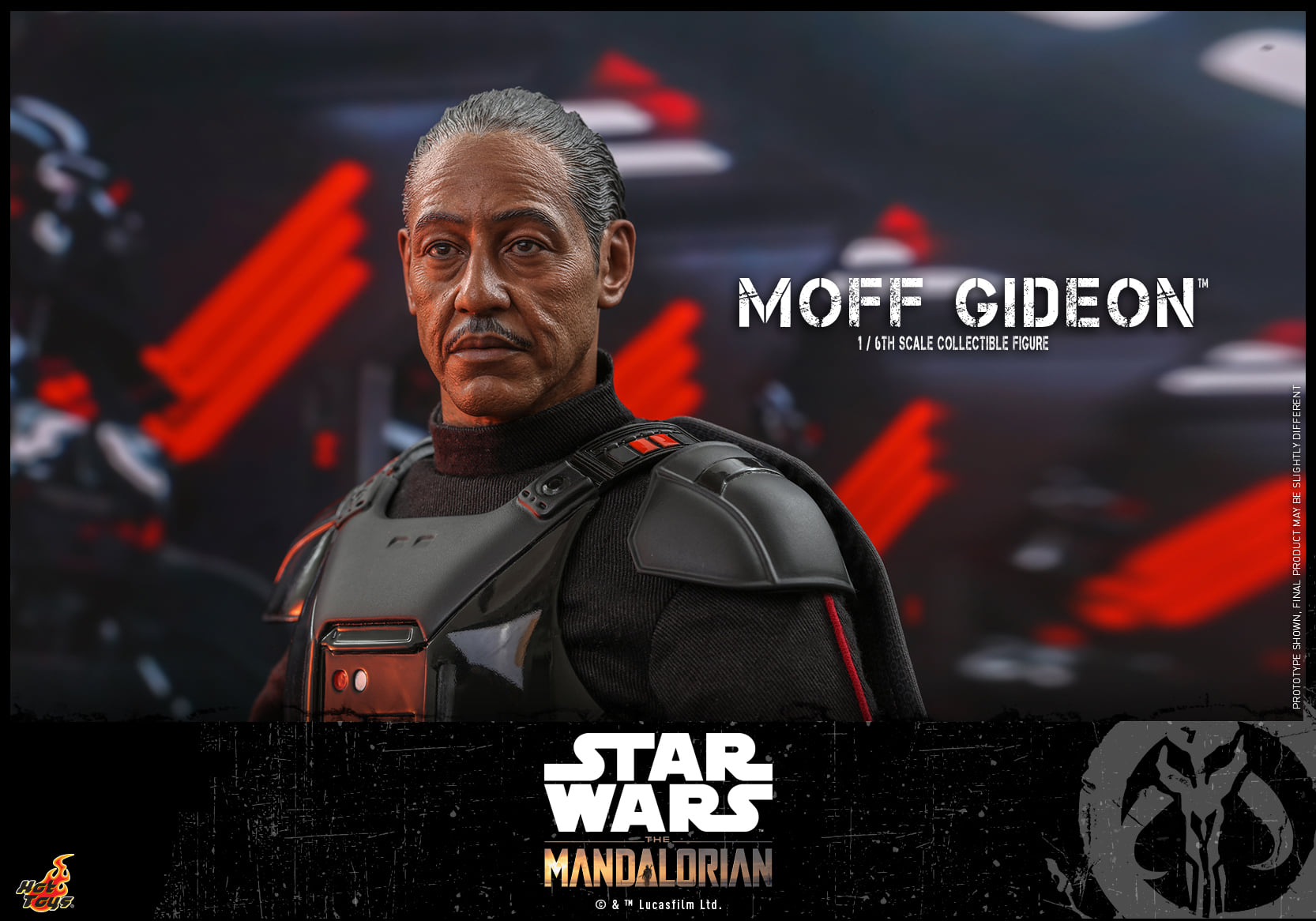 Hot Toys TMS029 1/6 Star Wars: The Mandalorian - Moff Gideon™