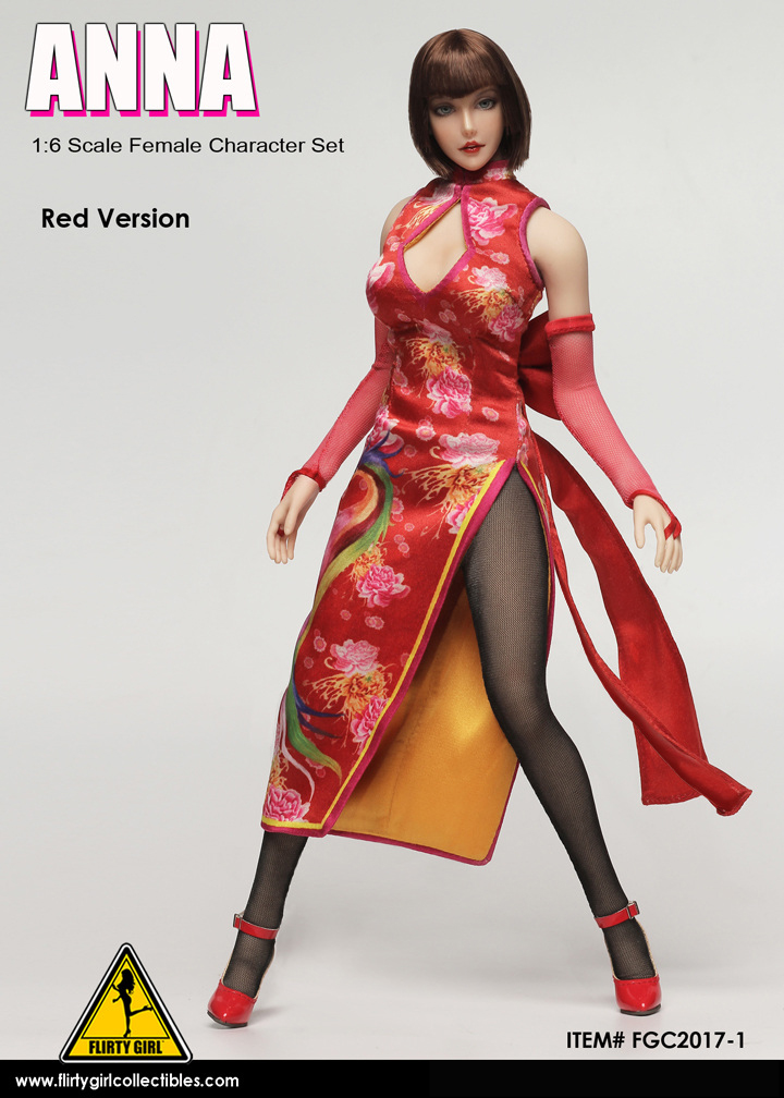 Flirty Girl FGC2017-1, FGC2017-2 Female Character Set