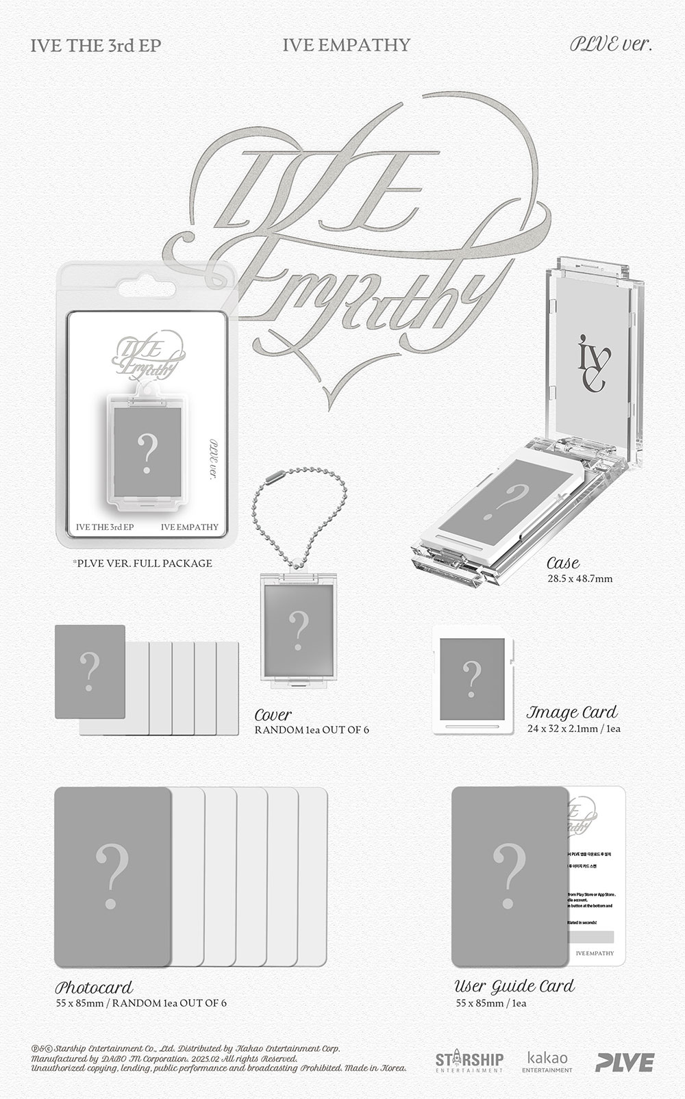 [PRE] IVE - 3rd EP Album IVE EMPATHY