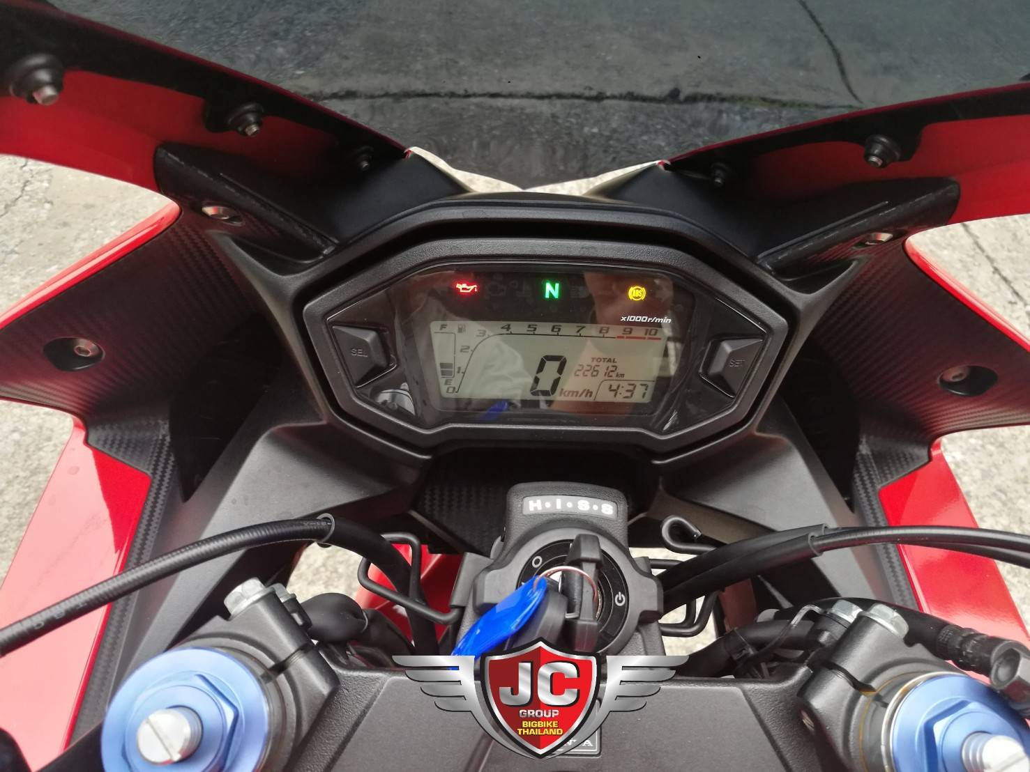 CBR-500R(ABS)/2017 รถบ้านมือเดียว เครื่องดี สีสวย