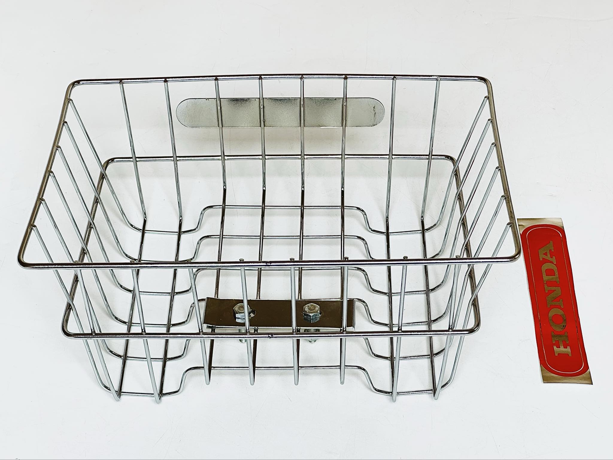 ตะกร้าหน้าชาลี มอเตอร์ไซด์ชาลี ทรงจิ๋ว ชุบ เรือใบ A16