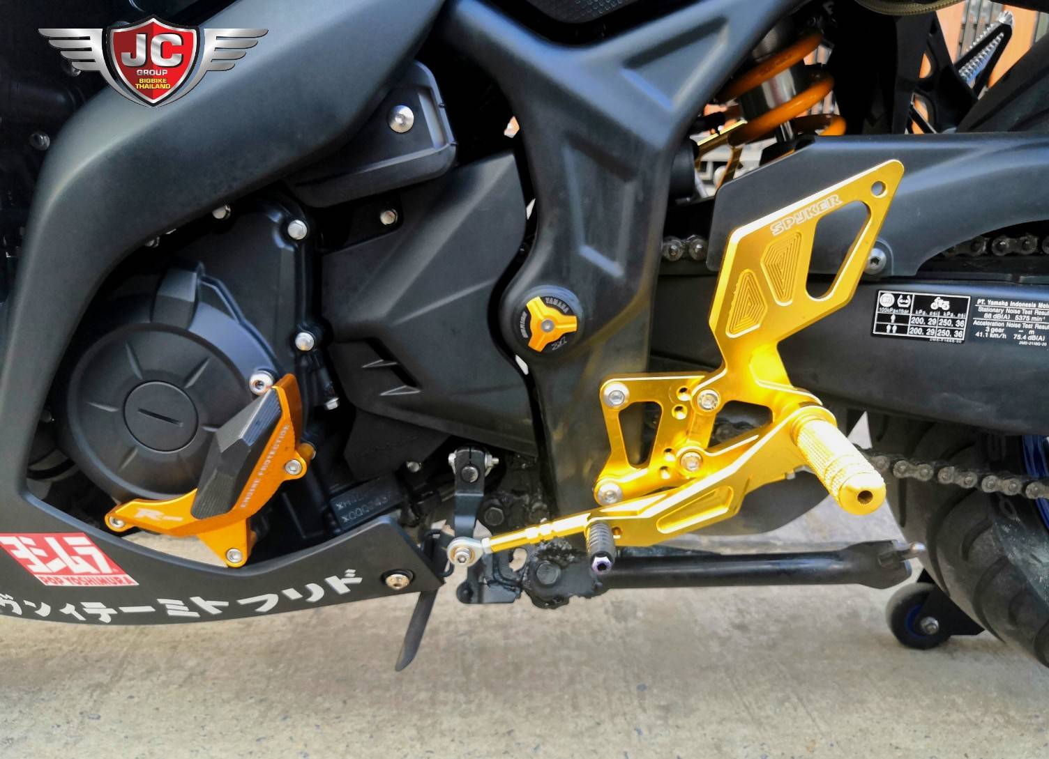 #YZF #R3 ปี2015 ของแต่งเกิน8หมื่น (แค่ท่อกับโช้คปาไป4หมื่นแล้ว) รถบ้านมือเดียว ไมล์6,xxxโลแท้