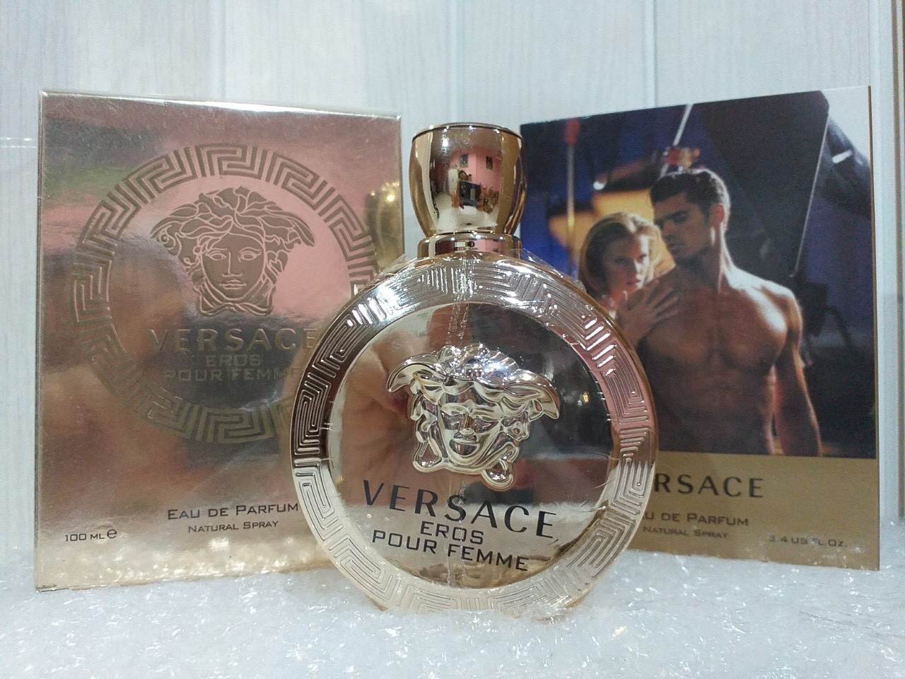 น้ำหอม ผู้ชาย Versace Eros Pour Femme EDP เวอร์ซาเช่ 100 ml. per4