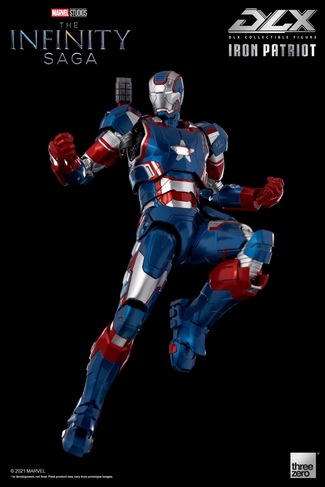 threezero 3Z02570C0 DLX The Infinity Saga - Iron Patriot