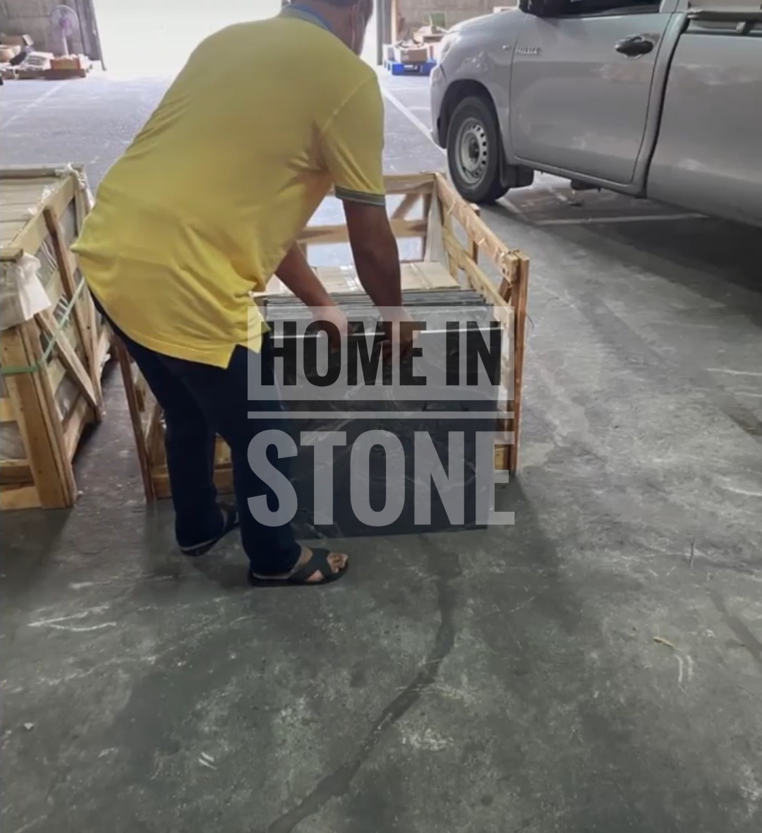 Silver grey Polish หินธรรมชาติ แต่งบ้าน