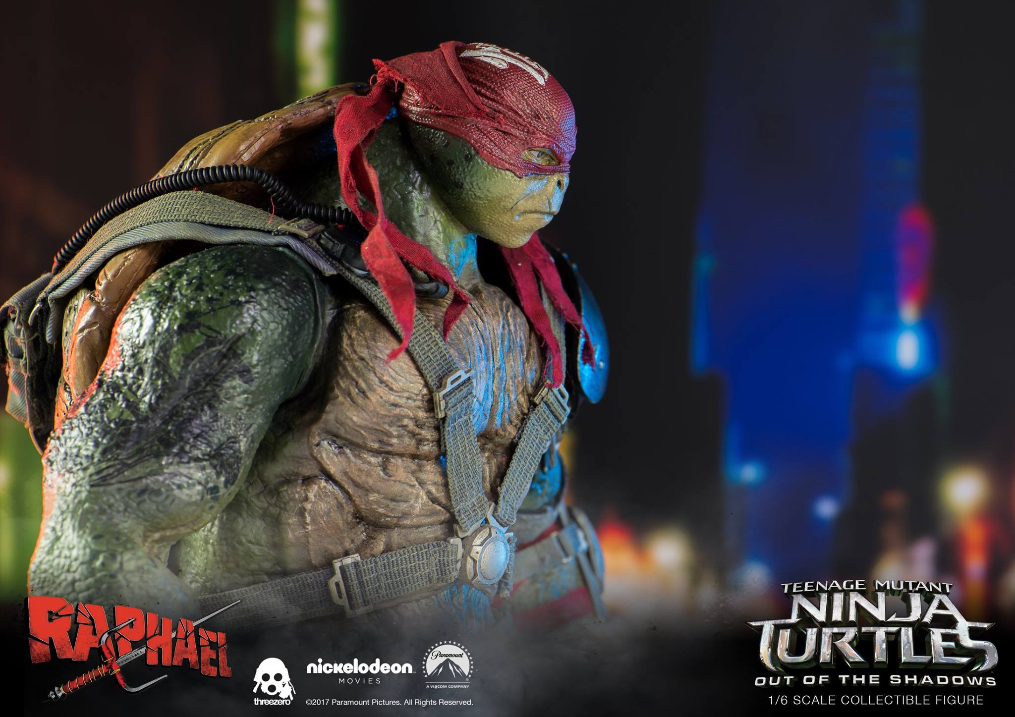 ThreeZero 1/6 TMNT: Out of the Shadows - Raphael and Donatello