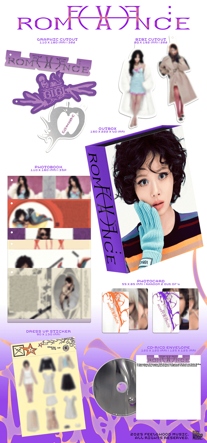 [PRE] BIBI EVE: ROMANCE [BIBI THE 2ND ALBUM]