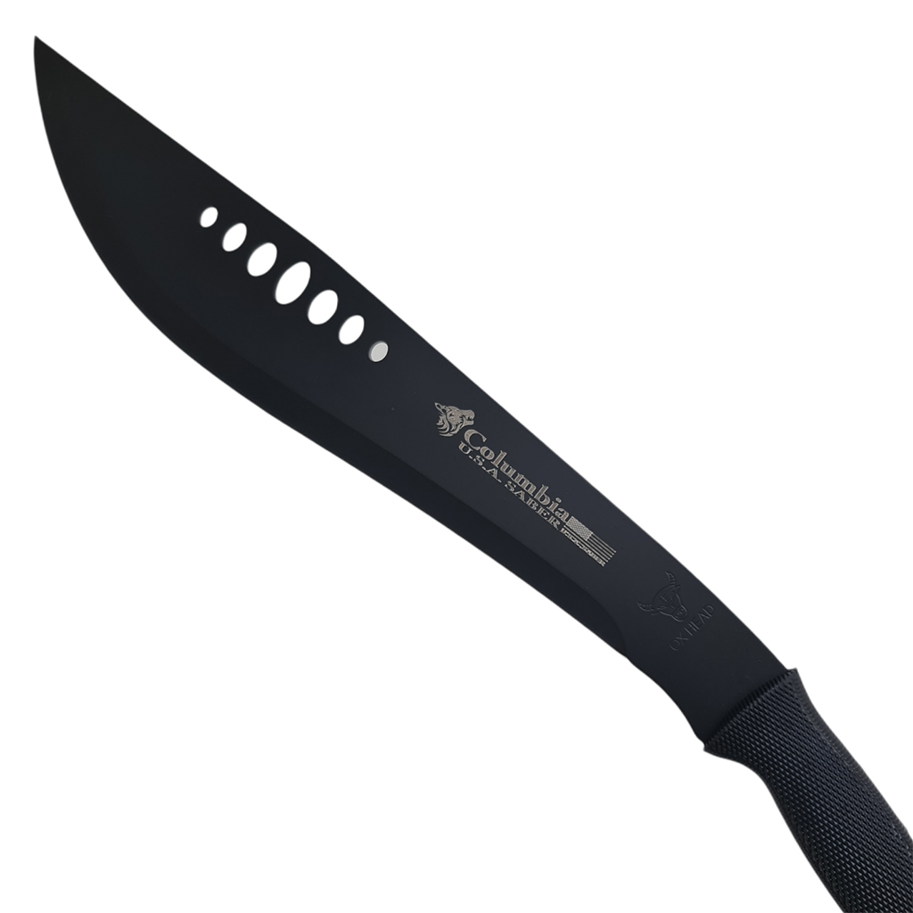 มีดเดินป่า มีดมาเชเต้ มีดใบตาย Columbia OX Head Machete ยาว 20 นิ้ว (51.5 ซม.) พร้อมซองไนล่อนสำหรับเก็บมีด