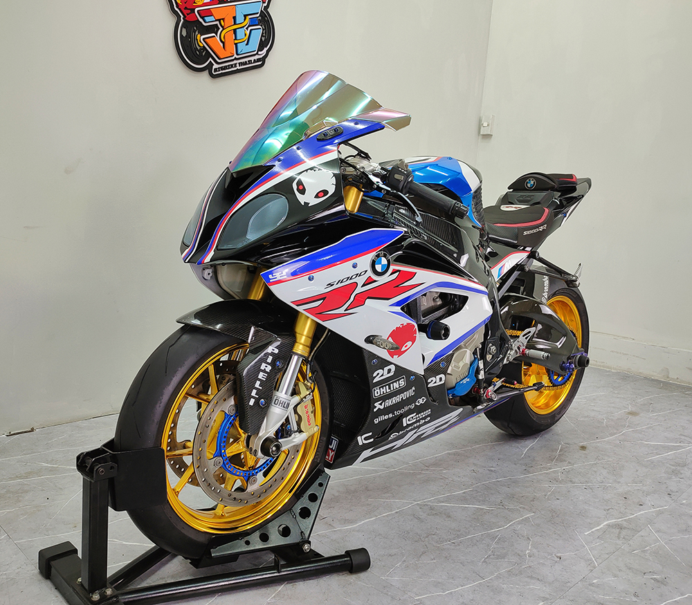❗เรียกผมว่า...ไอ้จ๊าบ 👽 เพราะผมมีแต่ของแต่งเท่ห์ๆ 🦈 BMW S1000RR จดปี 2019 โมเดล 2017_รถบ้านมือเดียว_ขี่หล่อได้เลย 💨