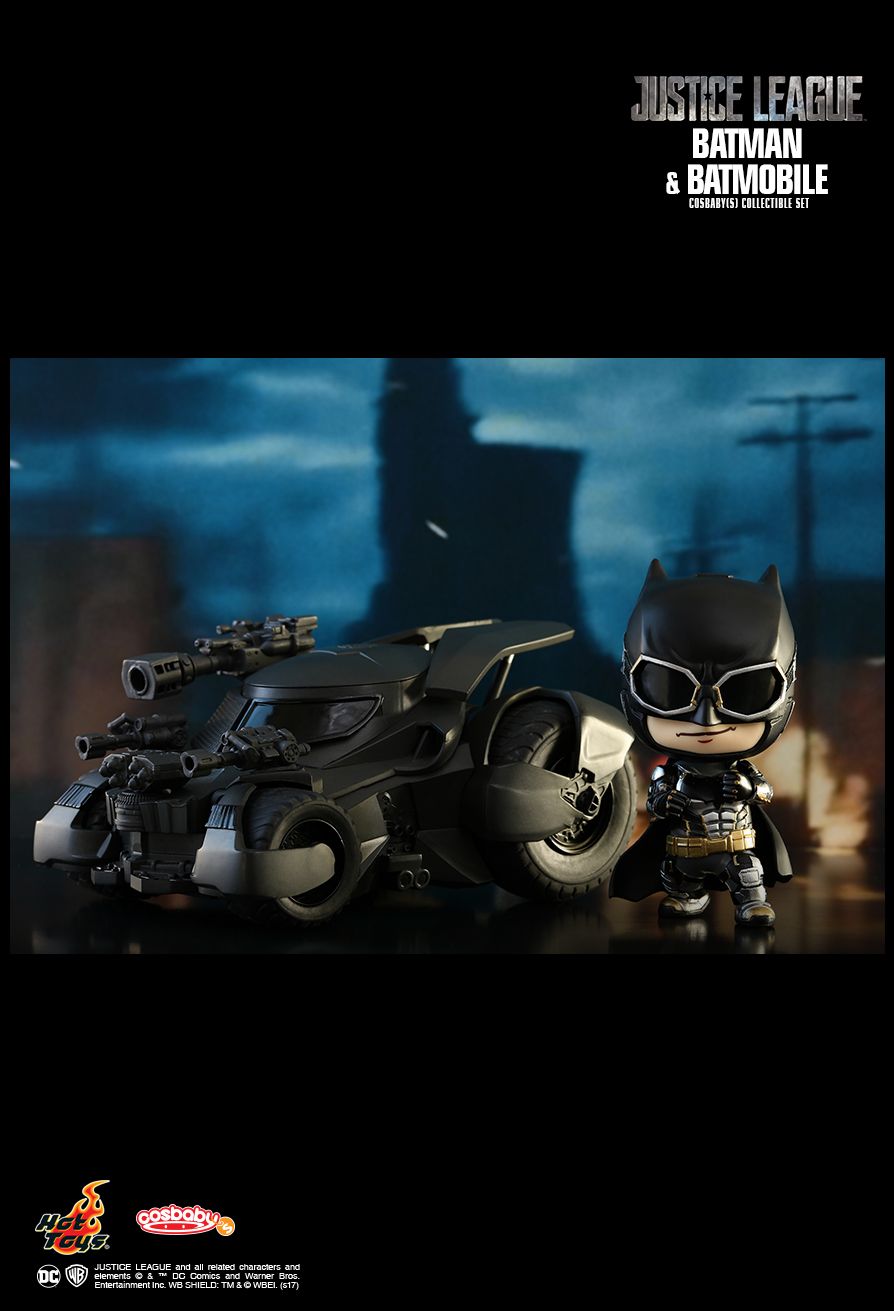 Hot Toys COSB399 JUSTICE LEAGUE - BATMAN & BATMOBILE