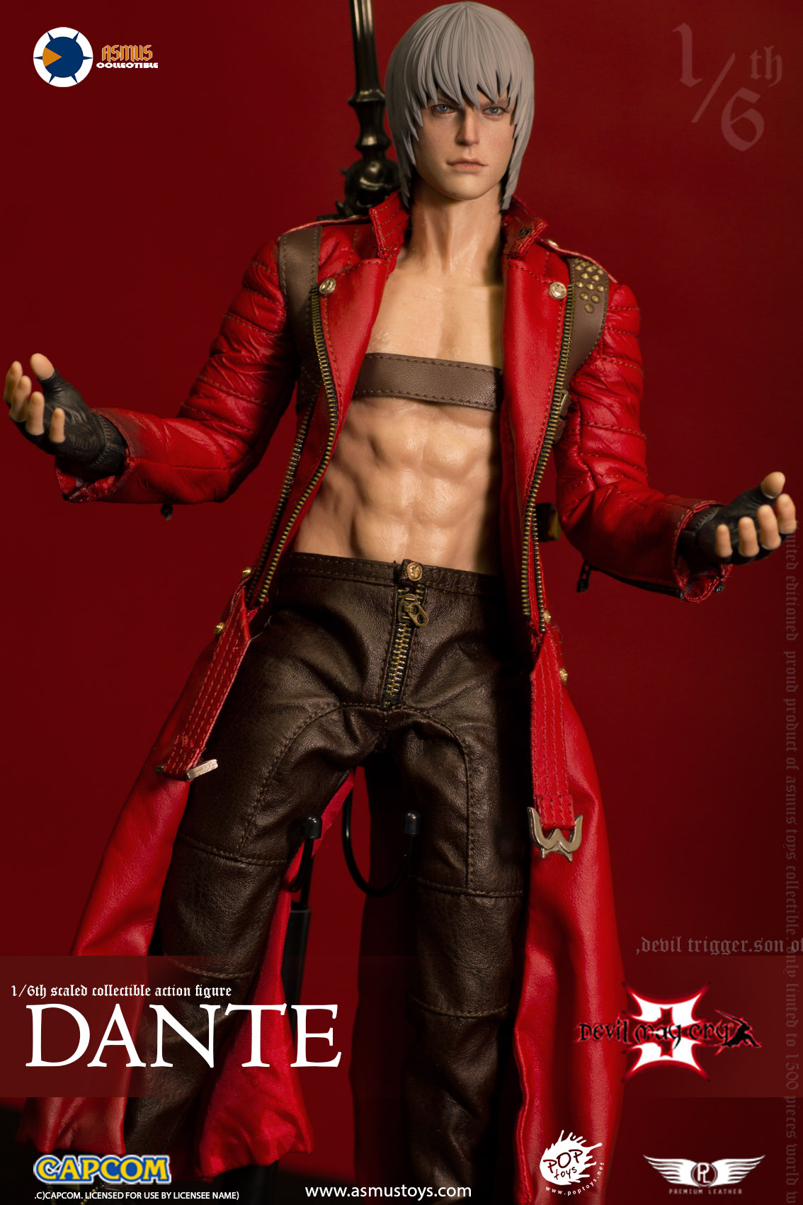 Asmus Toys DMC300V2 1/6 Devil May Cry 3 - Dante