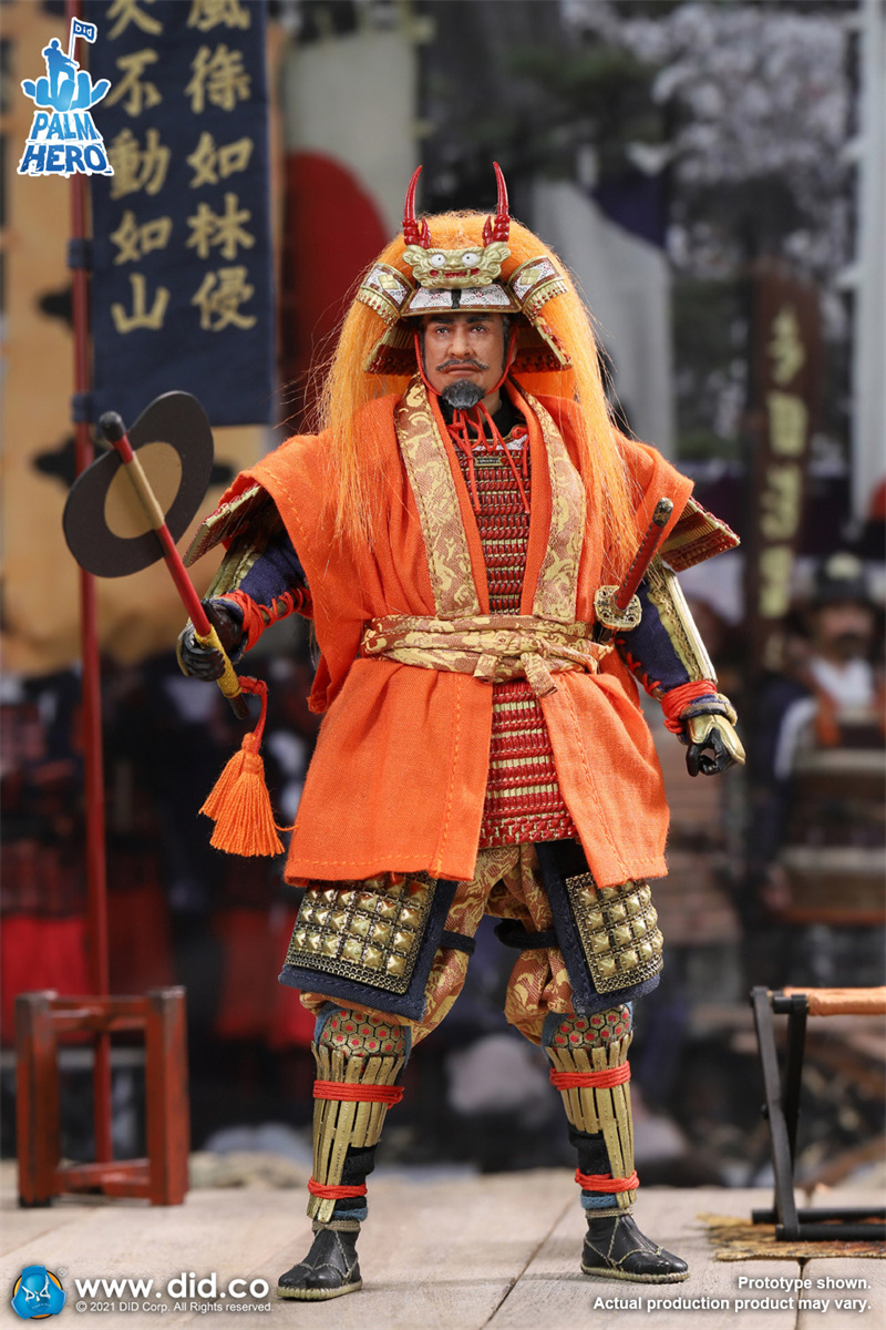 DID XJ80013 1/12 Palm Hero Japan Samurai Series - Takeda Shingen