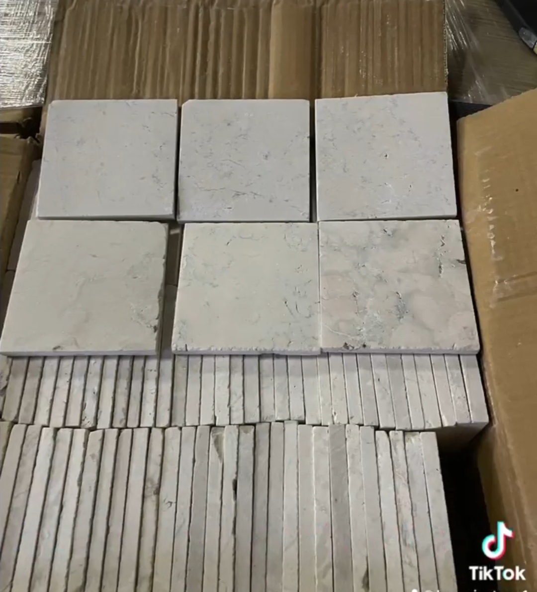 หินอ่อน White brazil สีครีมมาแรง มินิมอลสุดๆ