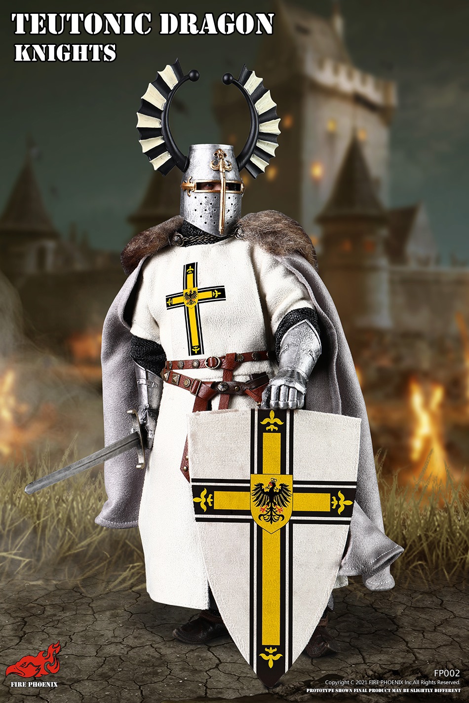 FIRE PHOENIX FP002 1/6 TEUTONIC DRAGON KNIGHTS