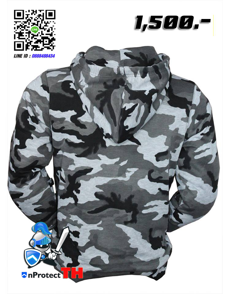 เสื้อฮู้ดการ์ดบิ๊กไบค์ HOOD07