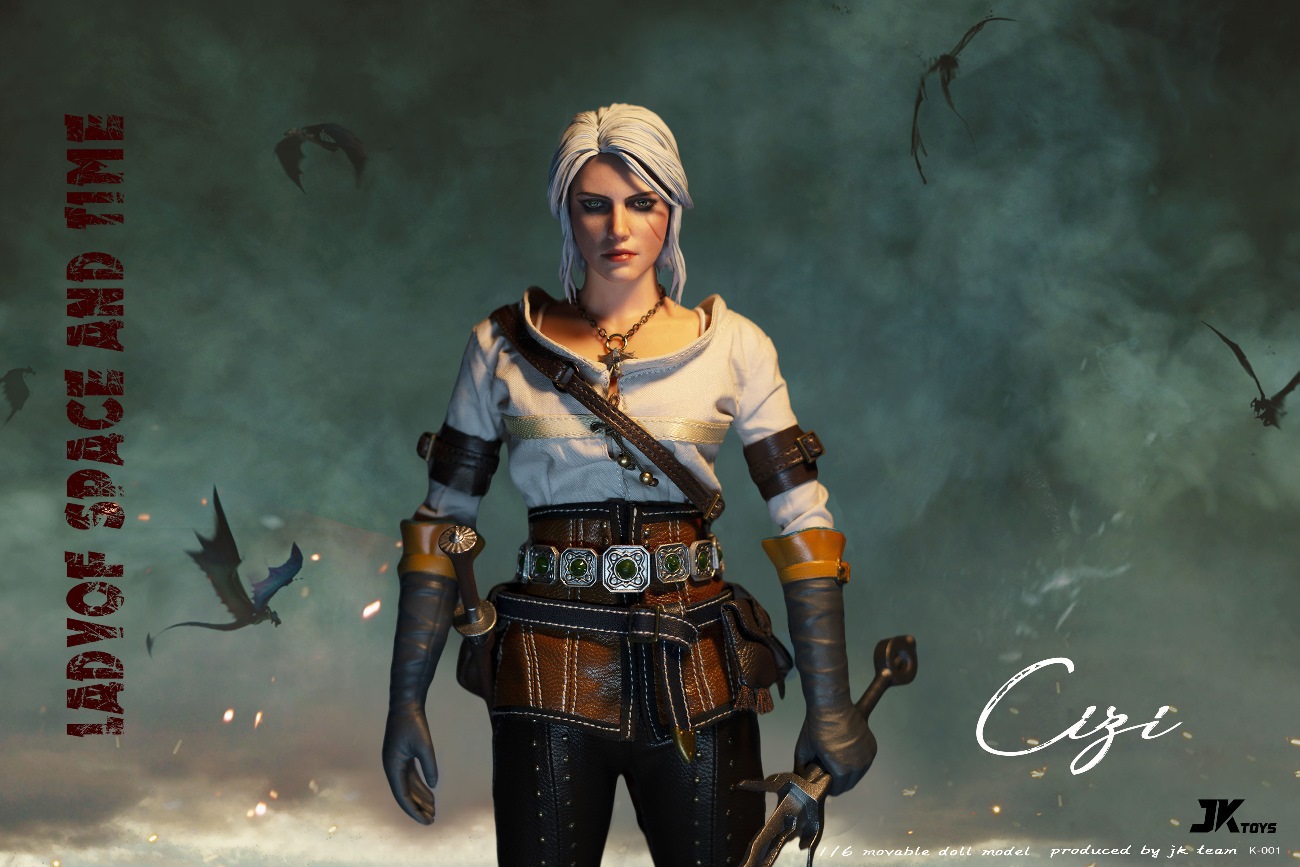JKTOYS K-001 1/6 Lady of Space and Time - Ciri