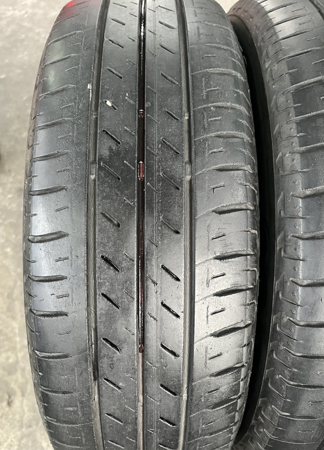 ✨ล้อกระทะพร้อมยาง✨4รู100✨Mitsu ขอบ 14 สภาพดี