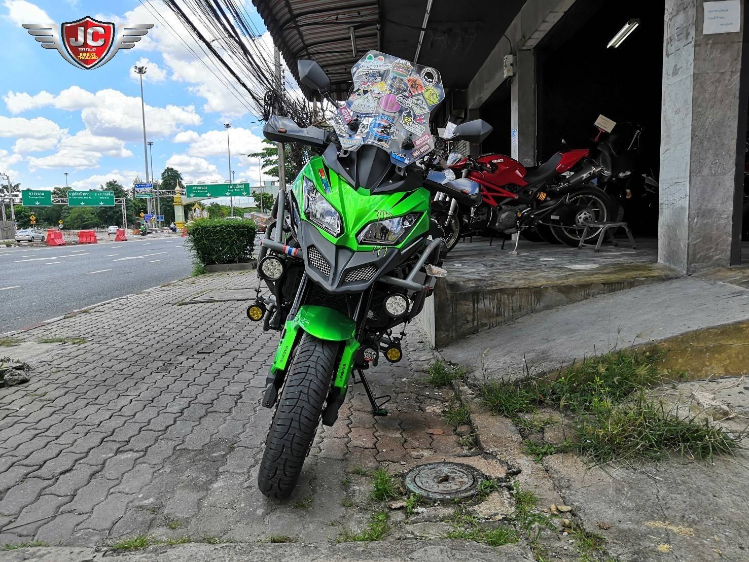 ราคาประหยัด‼️ #VERSYS650ABS Special Edition จดปลายปี 2017 สาย Touring ต้องรีบเบย🤘