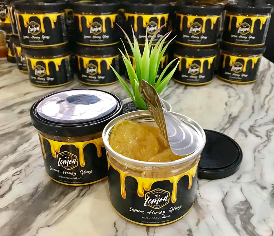 เลมอนเคลือบน้ำผึ้งป่าแท้ 100% lemon house เกรดพรีเมี่ยม เลม่อน เฮ้าส์