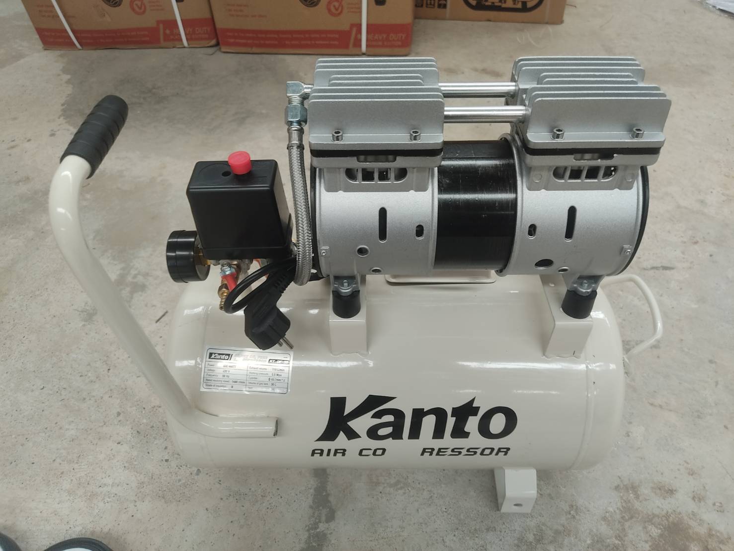 ปั๊มลมโรตารี่ออยล์ฟรี 30ลิตร KT-OF-30 KANTO