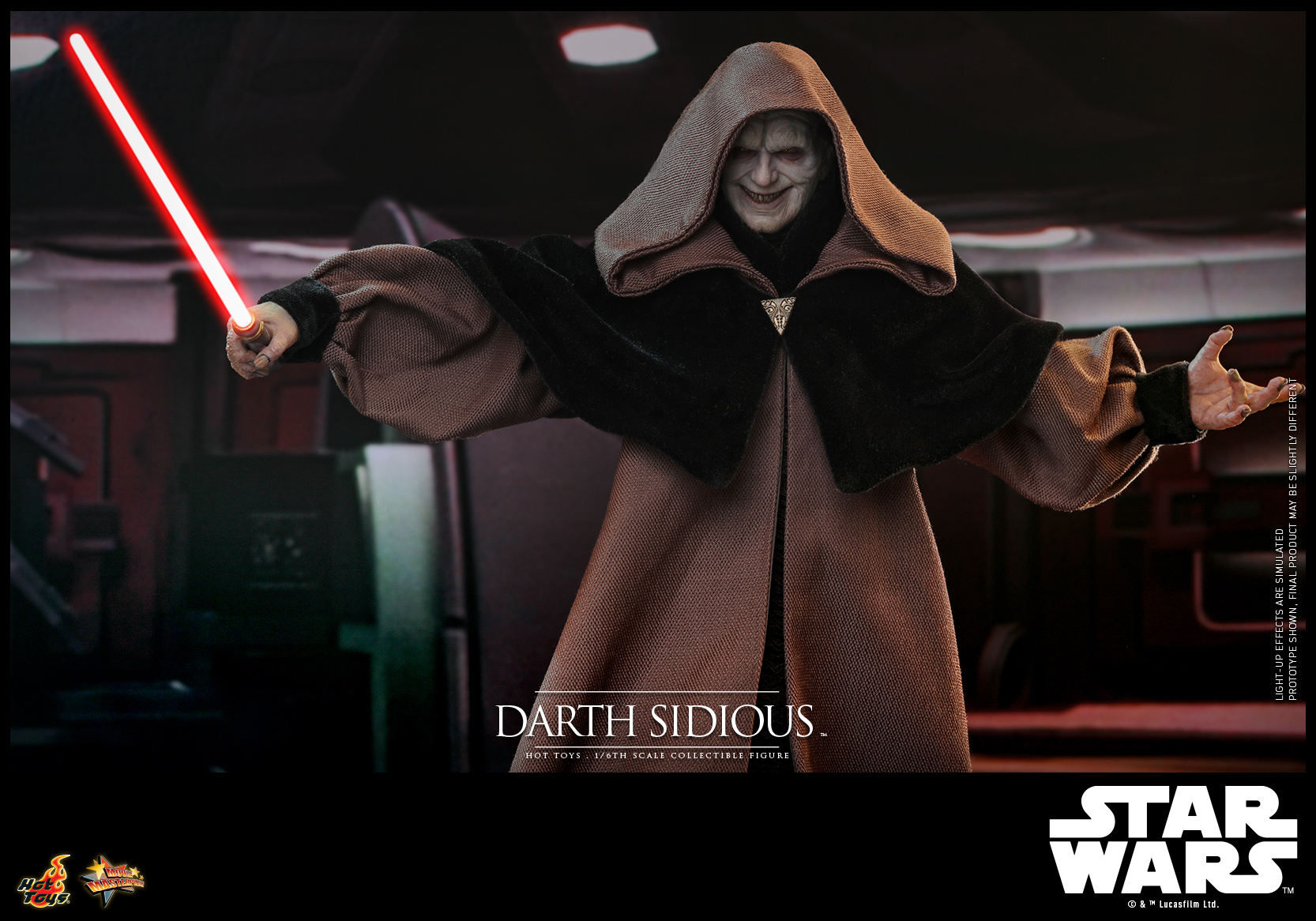 Hot Toys MMS745 Star Wars: Revenge of the Sith - Darth Sidious