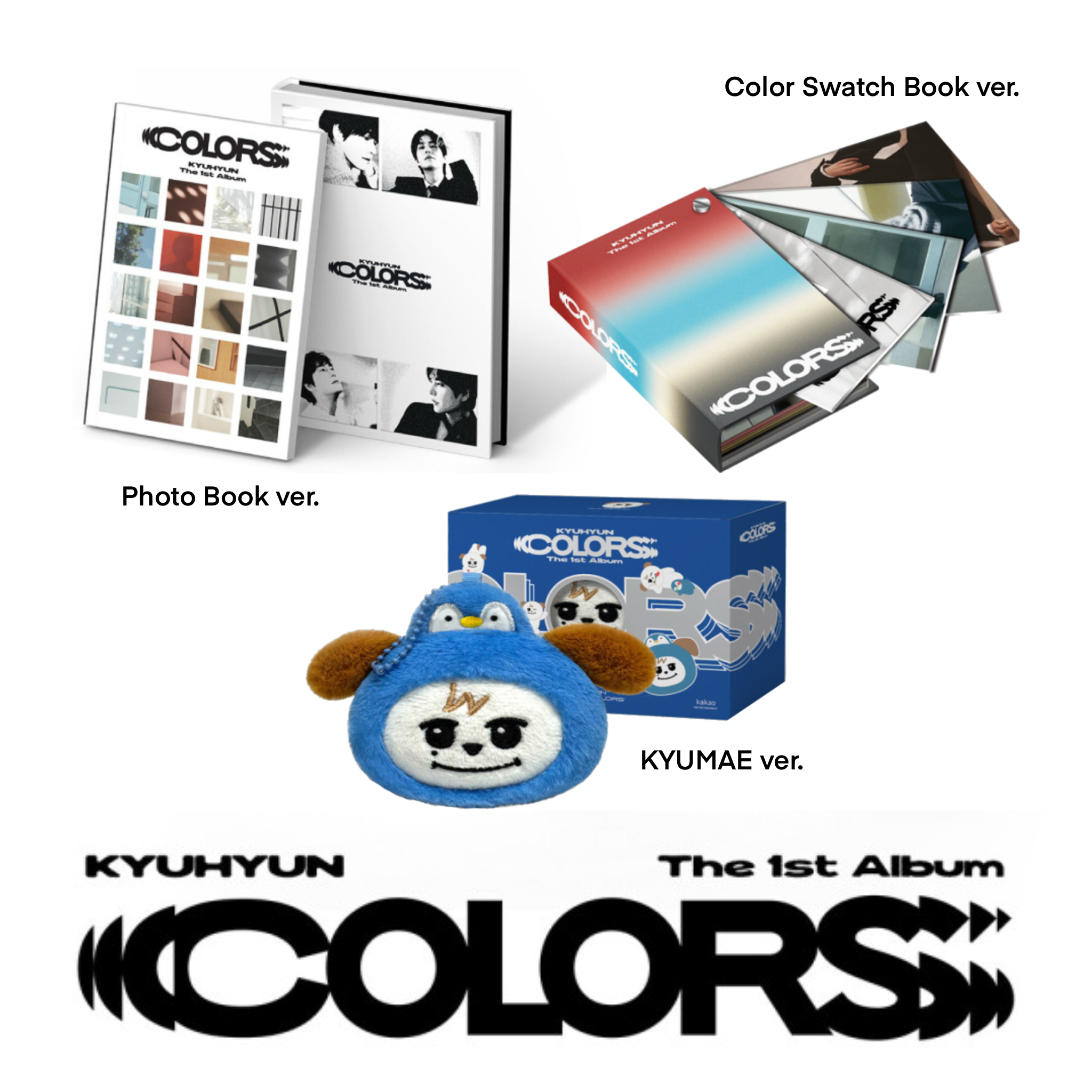 [รับกด+นำเข้าสินค้า] Kyuhyun - Regular Album COLORS
