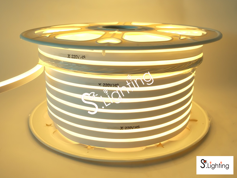 ไฟสายยางเฟล็กซ์ LED 50 เมตร แสงวอร์ม