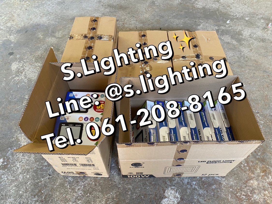 สปอร์ตไลท์ LED Flood Light Eco 100w แสงขาว