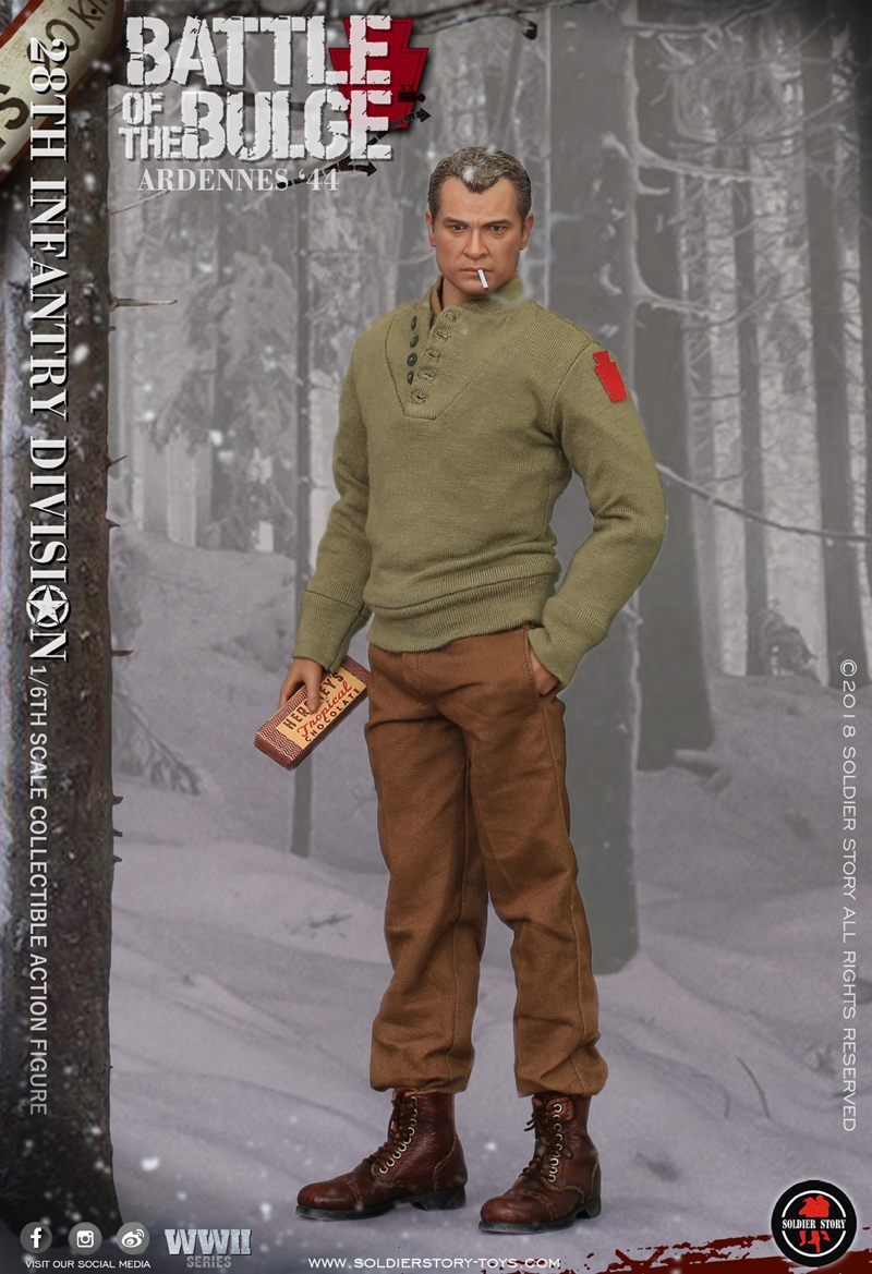 Soldier Story SS-111 WWII Series 28th Infantry Division 1/6 Battle of the Bulge - Ardennes '44