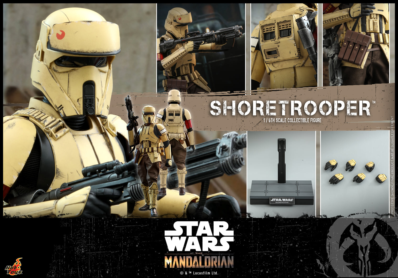 Hot Toys TMS031 1/6 Star Wars: The Mandalorian™ - Shoretrooper™