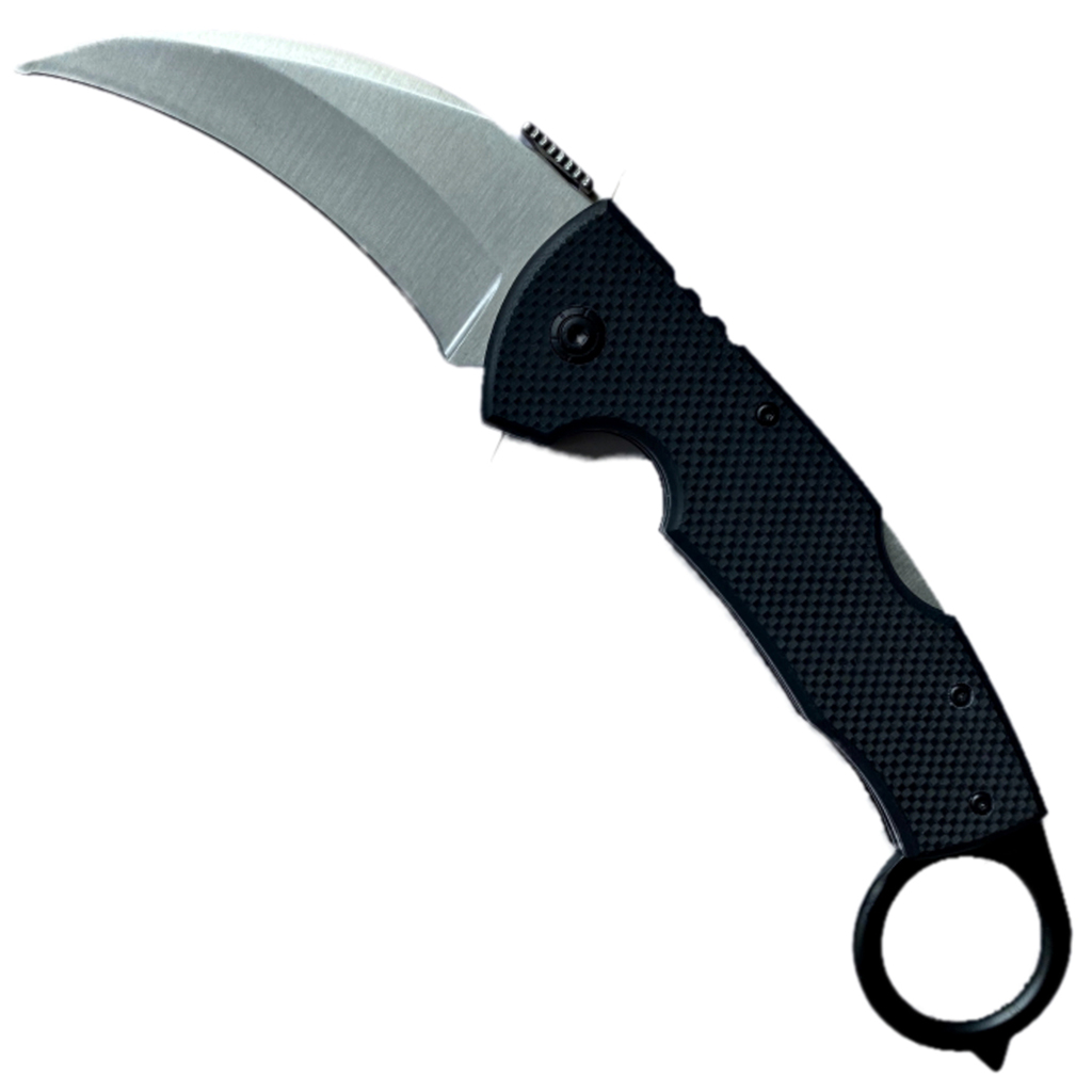 มีดพับ มีดคารัมบิต Tiger Claw Karambit Knives ขนาด 9.1 นิ้ว (23.2 ซม.)