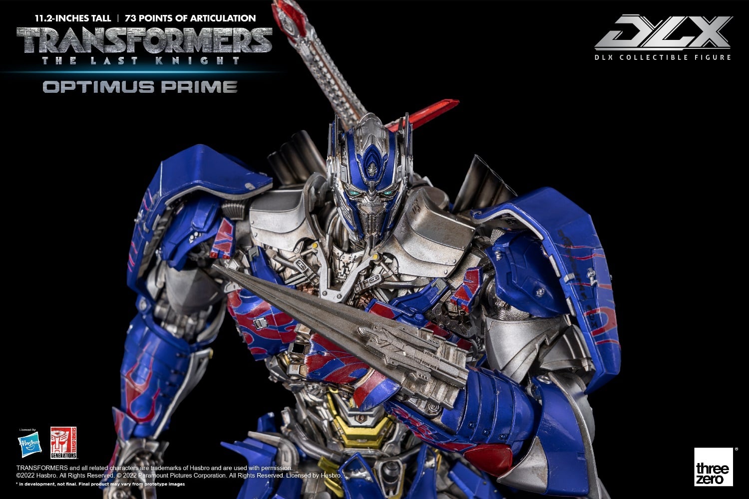 Threezero 3Z04570W0 DLX Transformers: The Last Knight - Optimus Prime