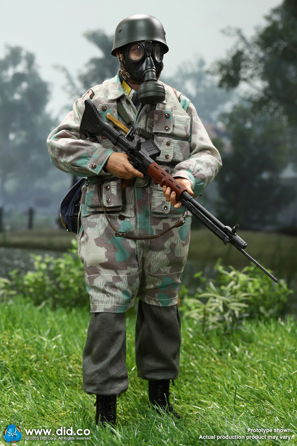 DID D80168 1/6 DID 20th Anniversary Edition: WWII German Fallschirmjager - Axel