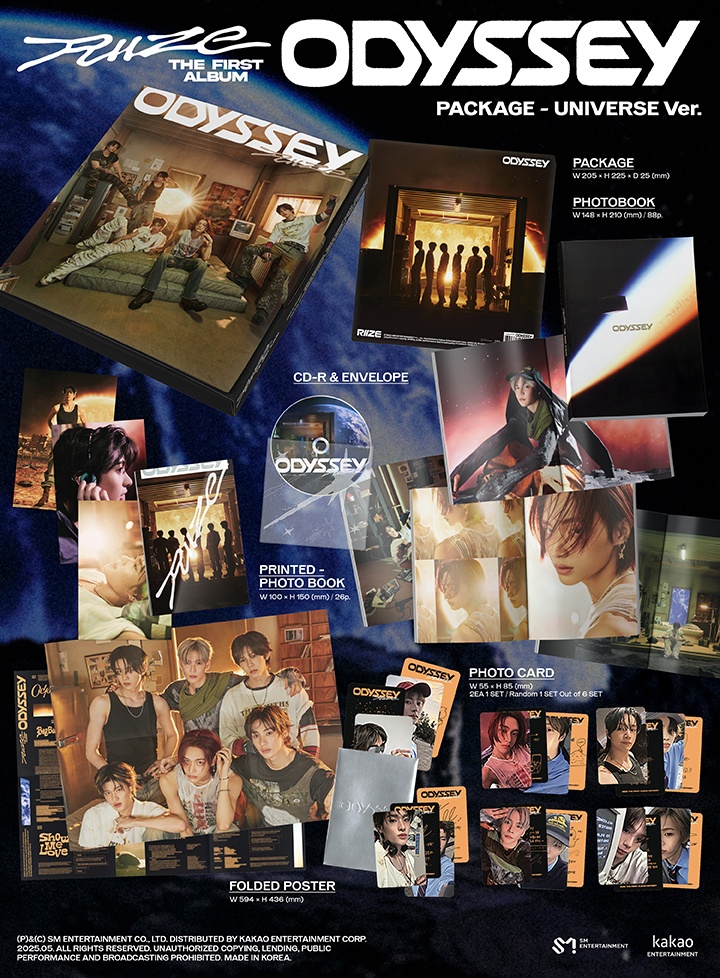 [PRE] RIIZE The 1st Album [ODYSSEY]