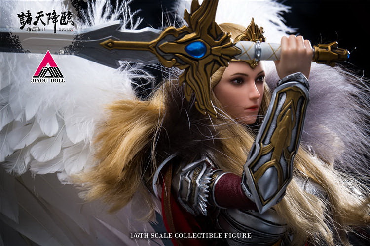 CS-001 1/6 The Advent of the Crowns of the Crown Angels - Queen (wearing the crown) / Running Hair / Casual wear