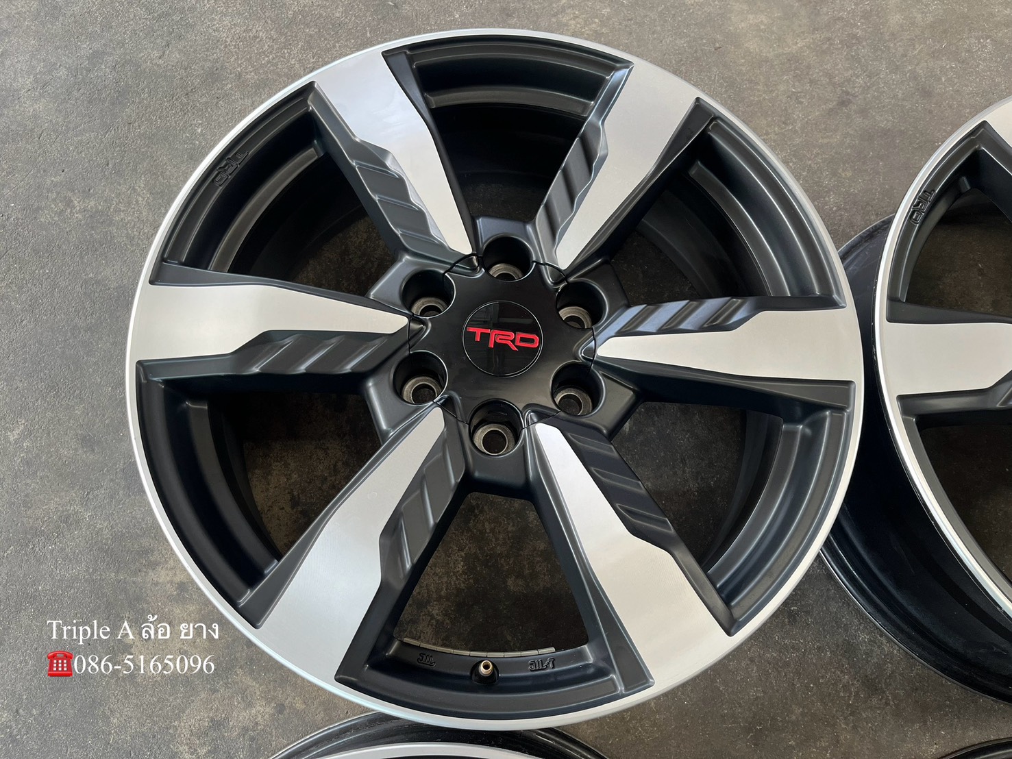 ✨ล้อแม็กแท้💯✨ Toyota Fortuner TRD ขอบ 20 ดำหน้าเงา💖สวยกริ๊บ💖