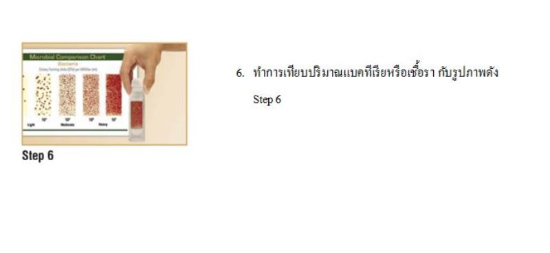 ชุดทดสอบเชื้อแบคทีเรีย เชื้อรา(10ชุด/กล่อง) Bacteria and Fungi Test kit-B-F INDICATOR