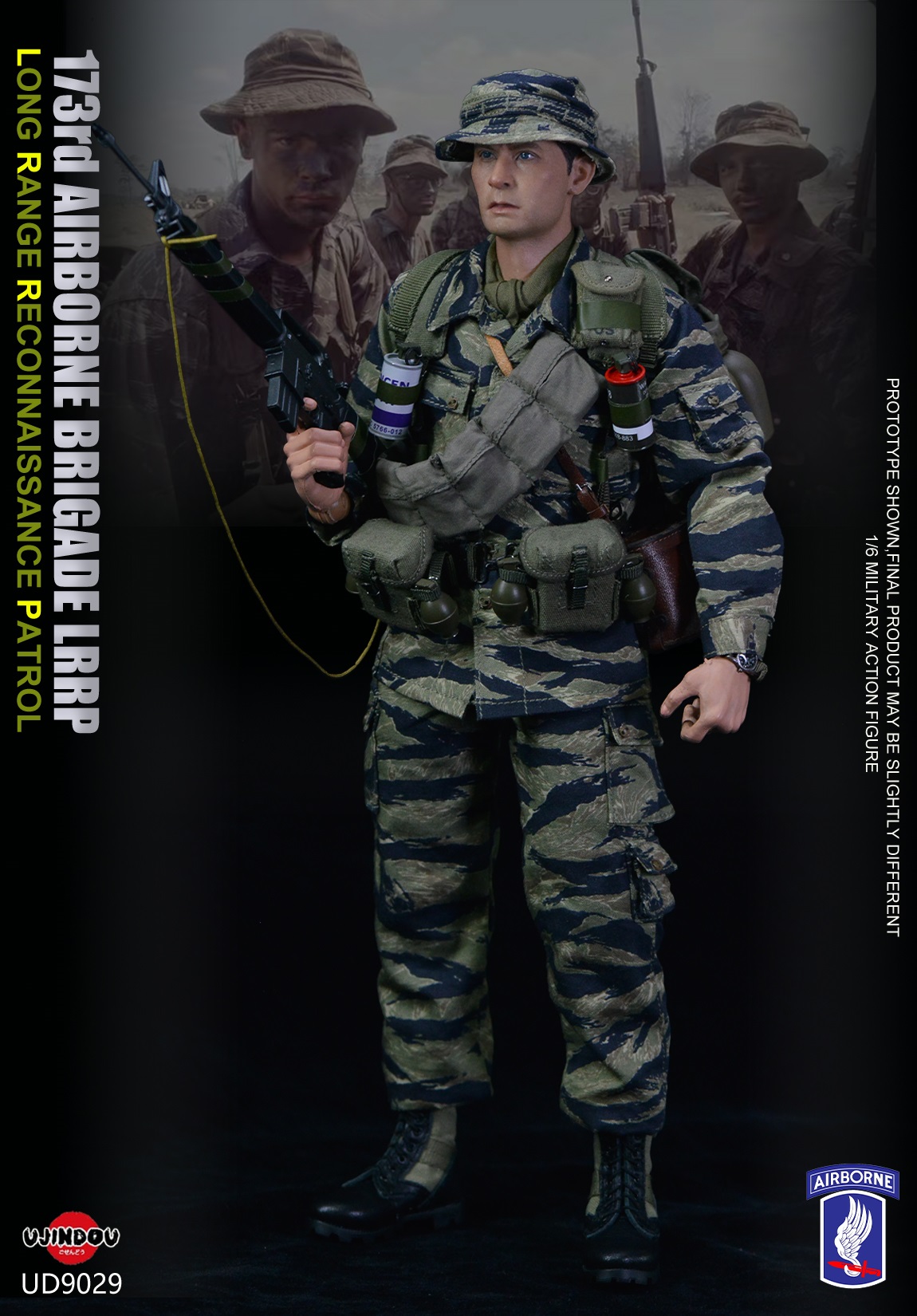 UJINDOU UD9029 1/6 Vietnam War US Army Long Range Reconnaissance Patrol Unit