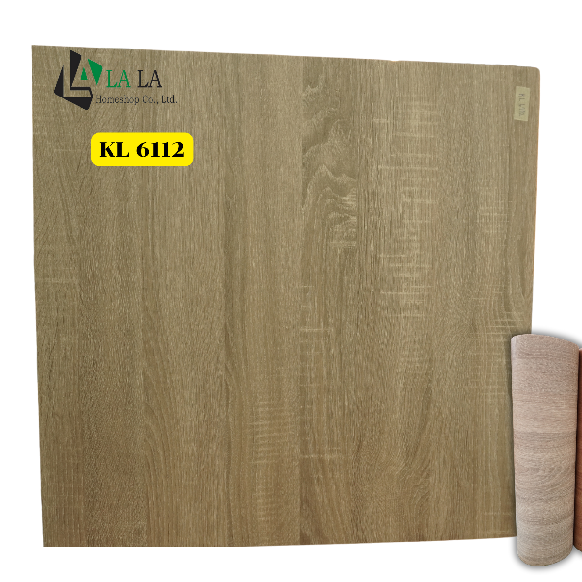 la la shop วอลเปเปอร์ลายไม้ น้ำตาล ขนาด 60cm*1m