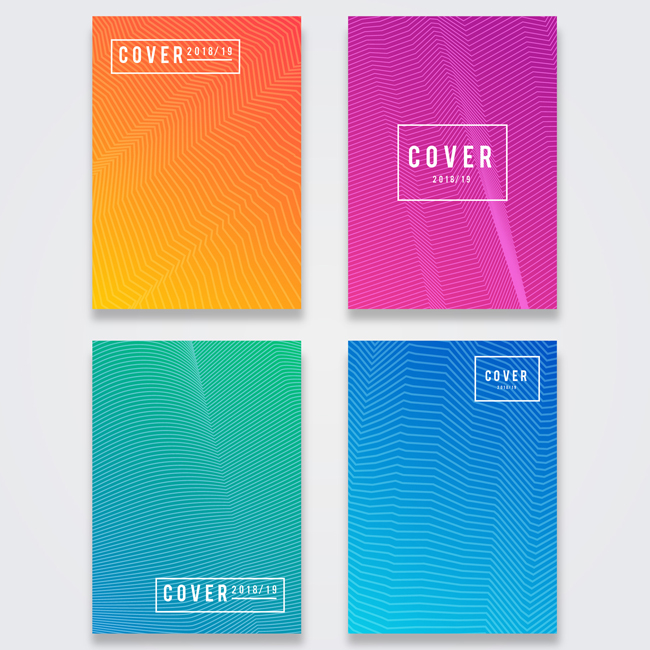 Paper Stock Cover and Clear Plastic Cover