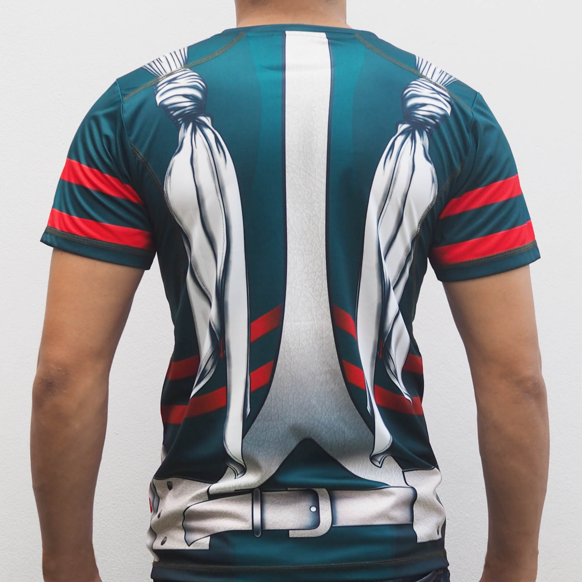เสื้อมาสค์ไรเดอร์ ไอ้มดแดง V3 (เนื้อผ้ากีฬา) (tee-rider run v3)