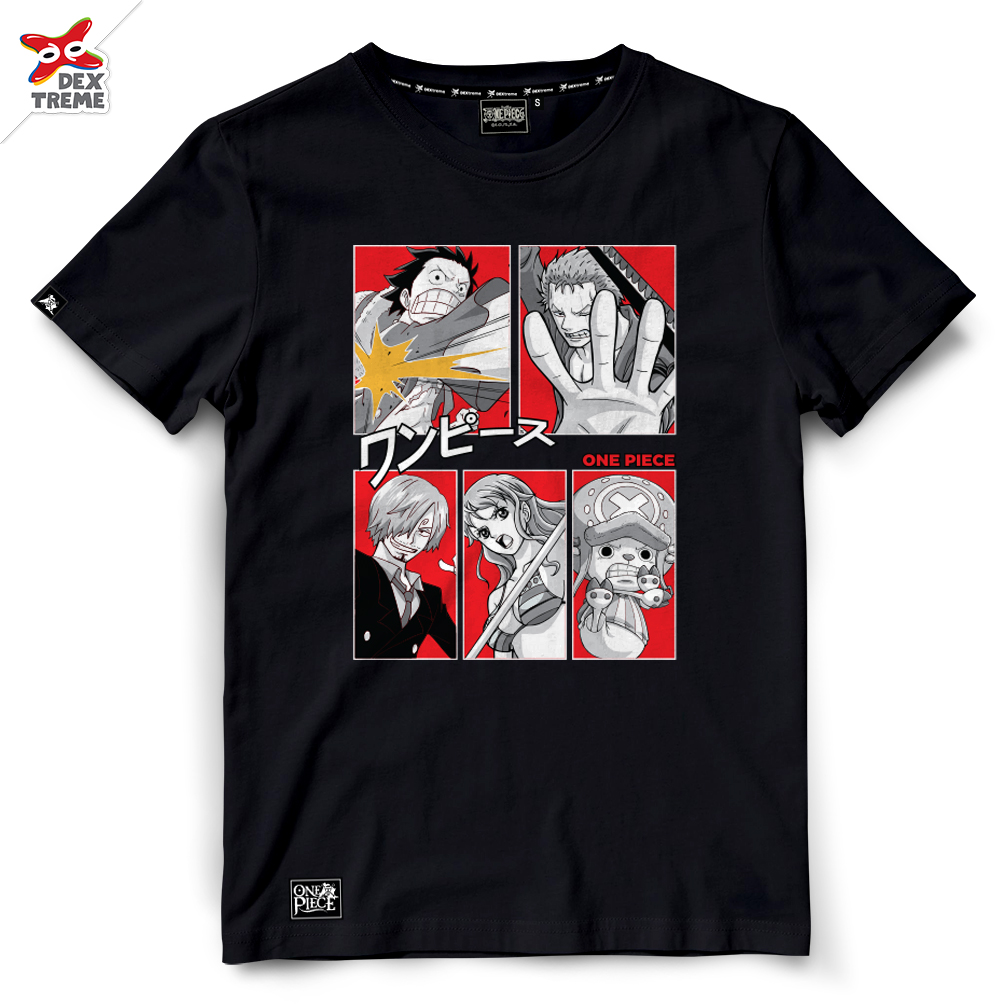 เสื้อวันพีซ One Piece Luffy, Zoro, Sanji, Nami, Chopper