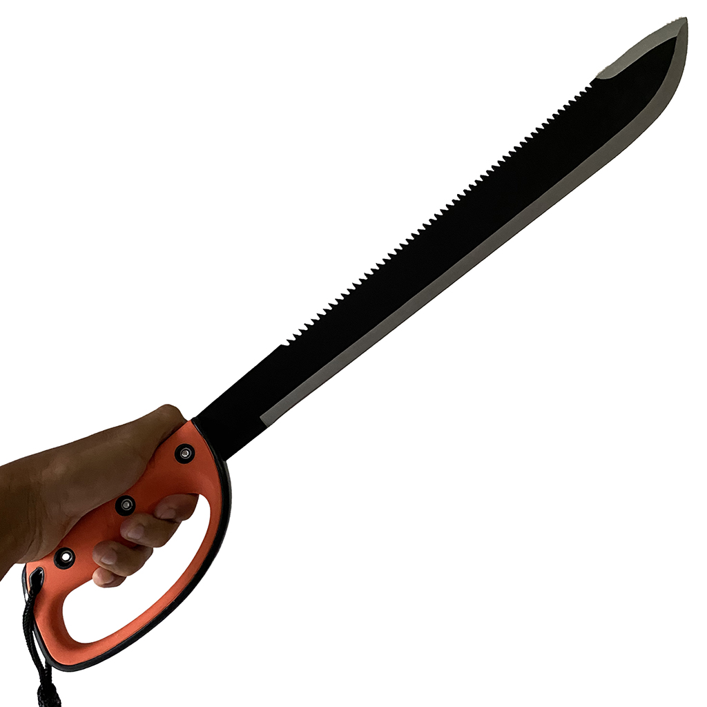 มีดมาเชเต้ มีดเดินป่า มีดใบตาย Machete ขนาด 24.4 นิ้ว (62 ซม.) พร้อมซองไนล่อนเก็บมีด