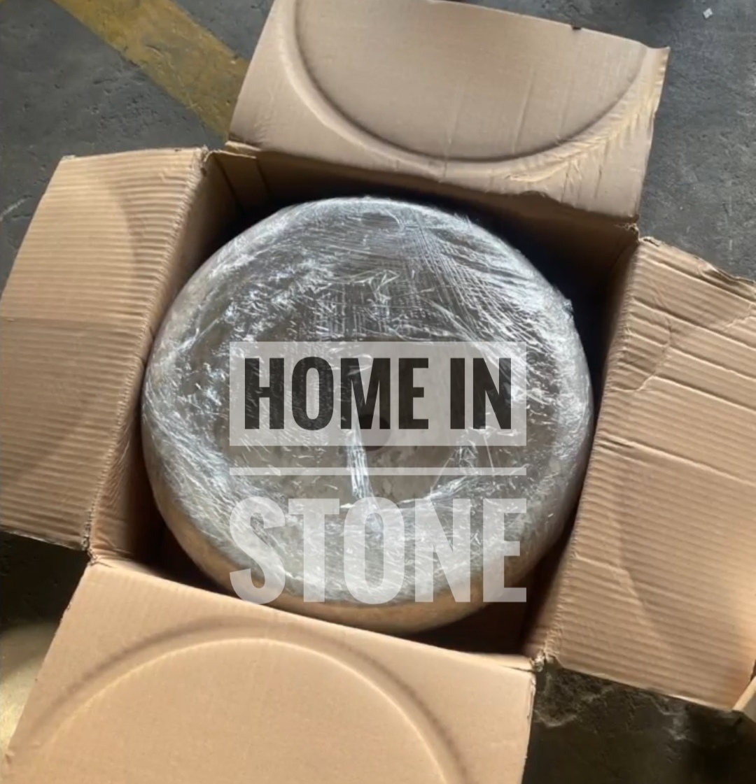 อ่างหินอ่อนทำจากหินอ่อนแม่น้ำ มีให้เลือกหลากหลาย