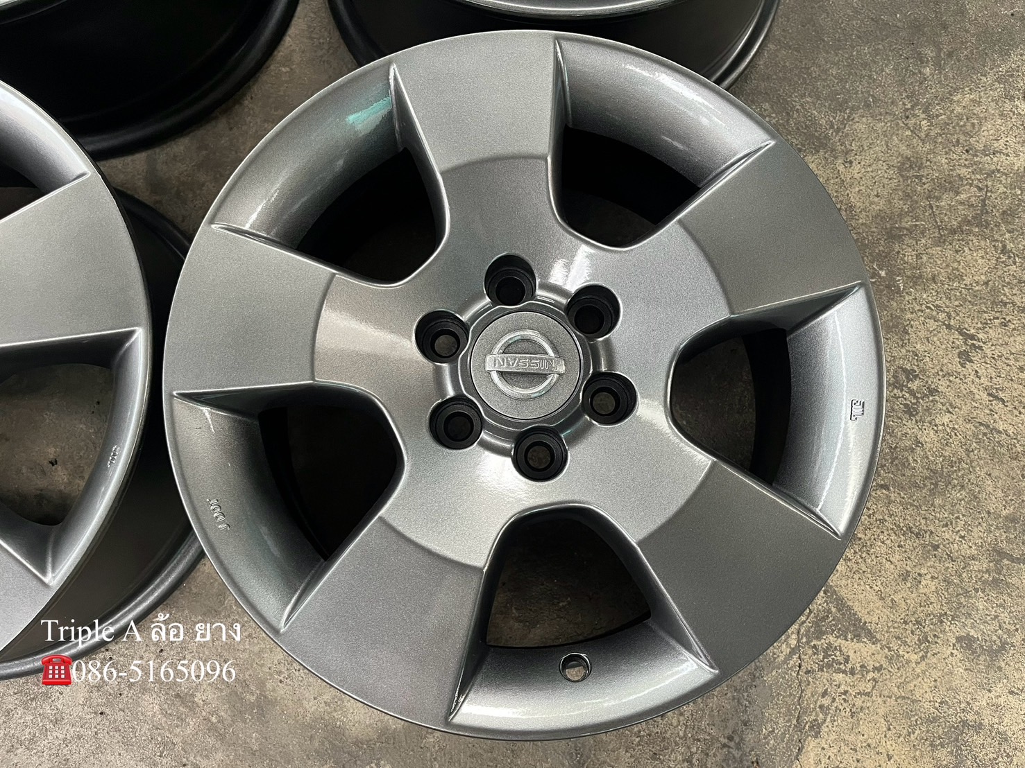 ✨ล้อแม็ก 6รู114✨Nissan Navara ขอบ 16 สีไฮเปอร์💖สวยกริ๊บ💖