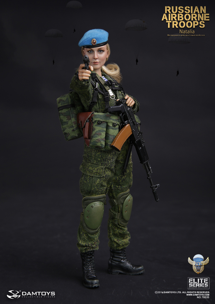 DAMTOYS No.78035 VDV RUSSIAN AIRBORNE TROOPS - NATALIA (ตัวโชว์)