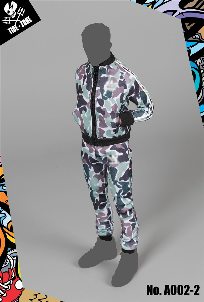 TIDE-ZONE A002 Sports Camouflage Outfits