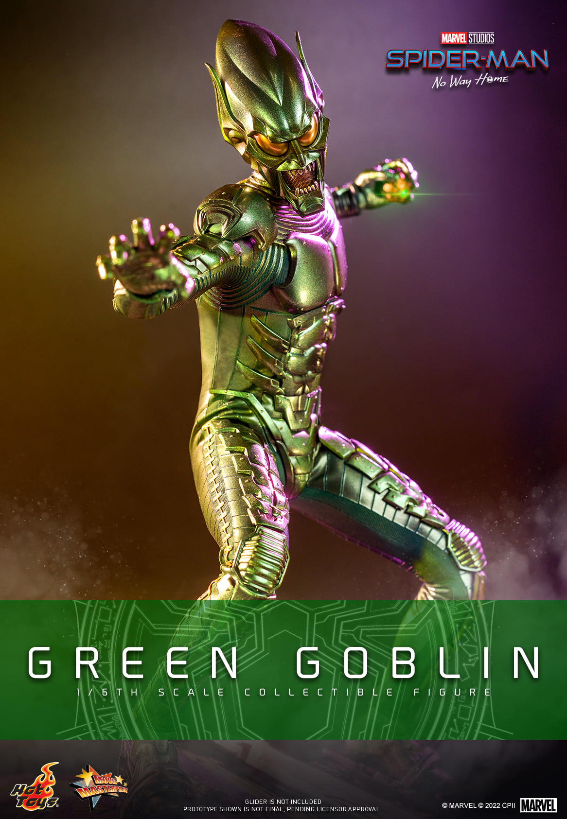 Hot Toys MMS630 1/6 Spider-Man: No Way Home - Green Goblin